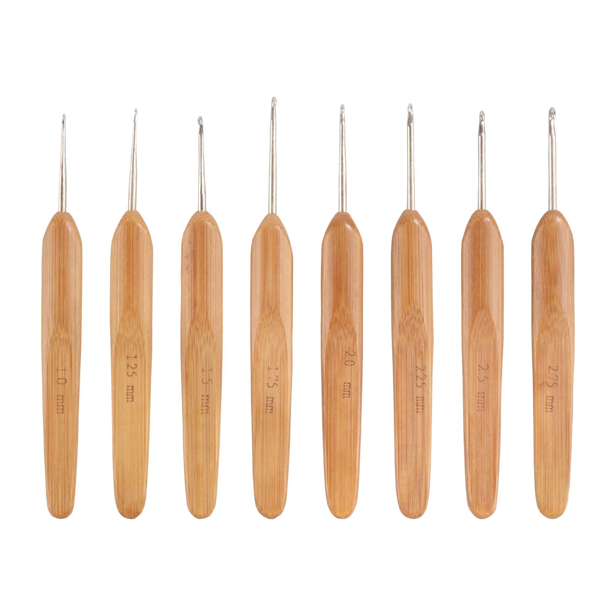 Amazon.com: JubileeYarn Crochet Hooks w/Bamboo Handle - Brown